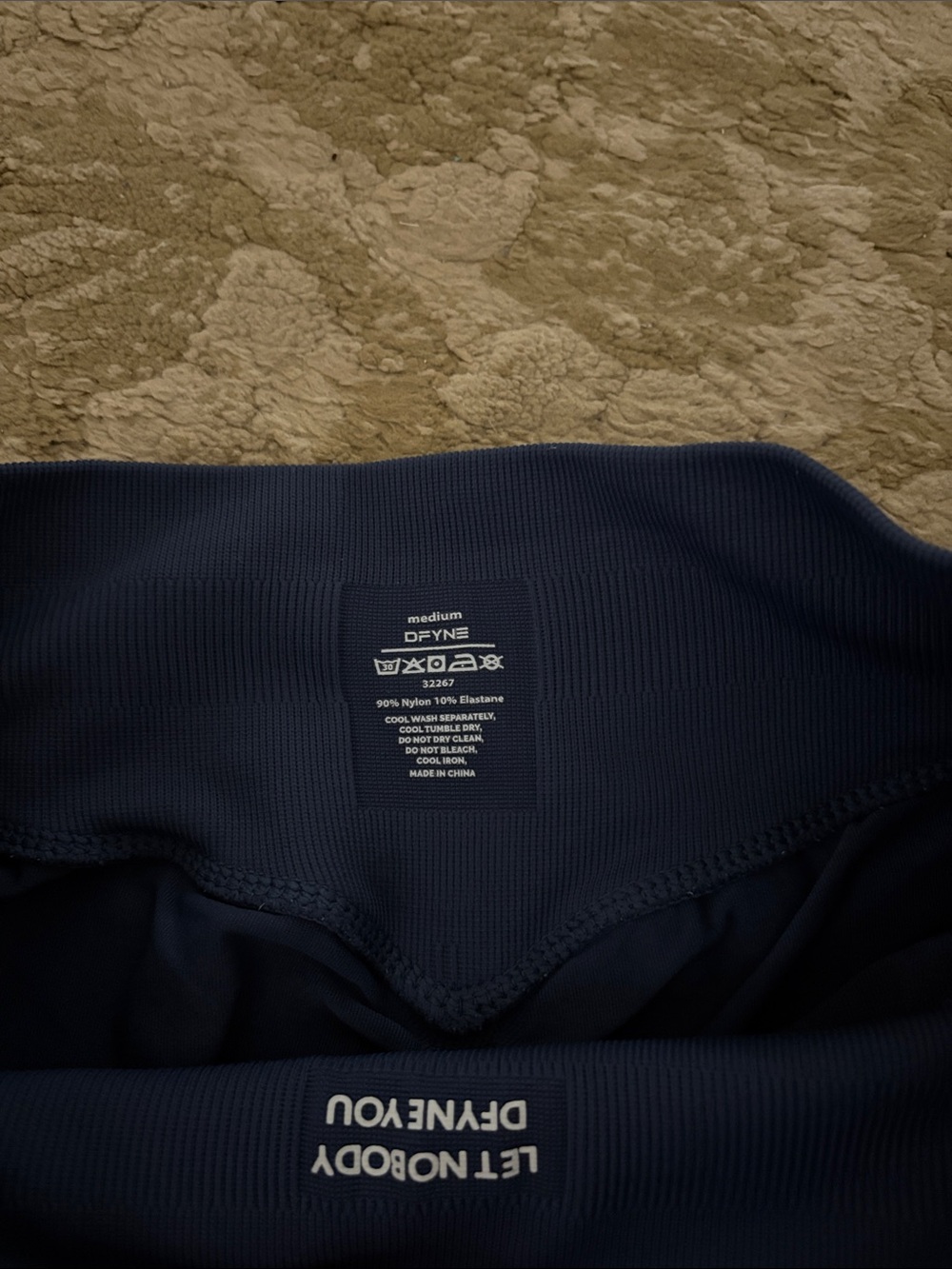 DFYNE Navy Women’s Impact Shorts - Picture 3 of 3